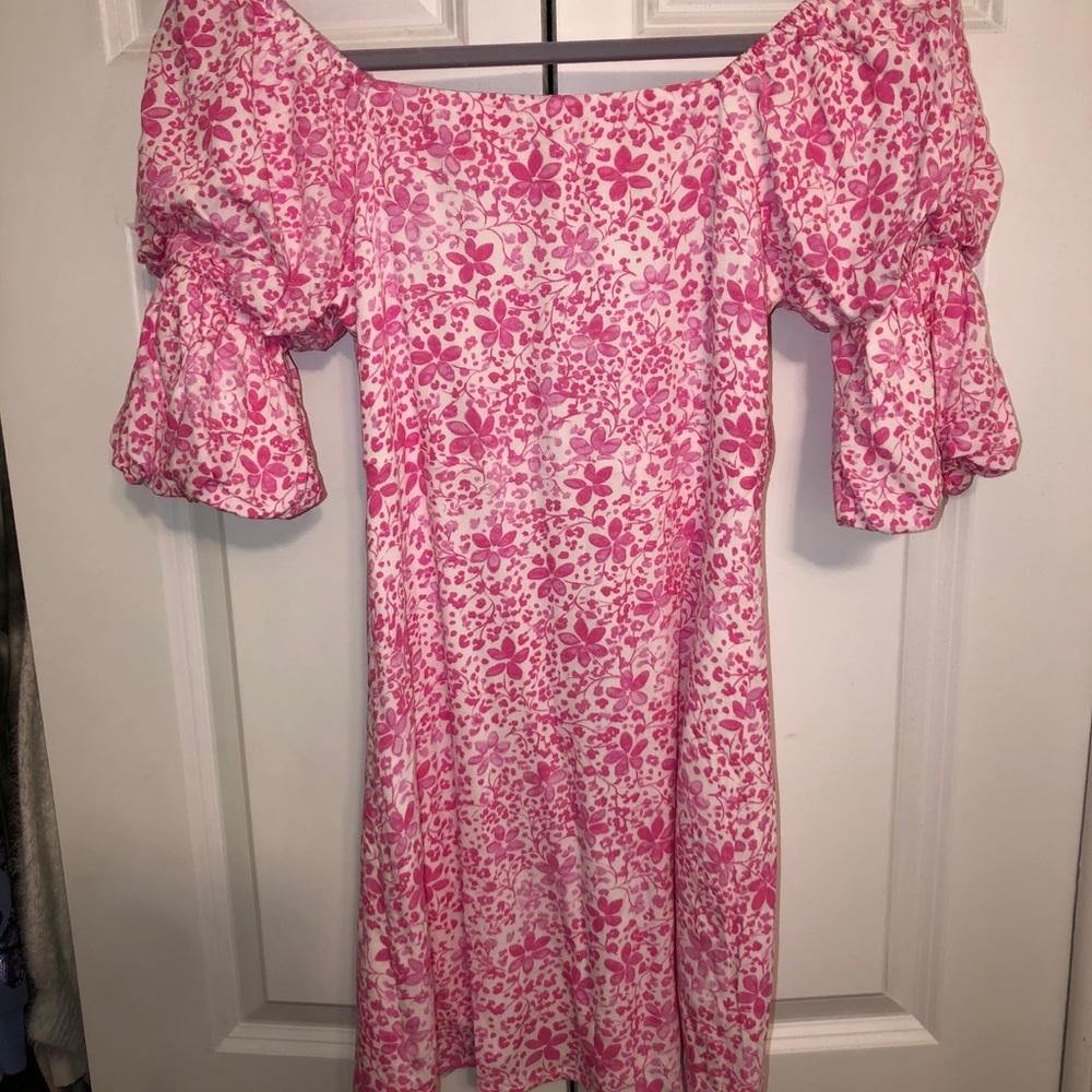 Pink dress!